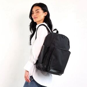 BEIS black backpack NWT